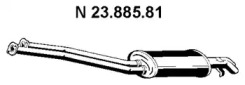 Глушитель выхлопных газов конечный EBERSPÄCHER 23.885.81