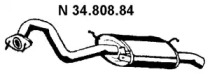 Глушитель выхлопных газов конечный EBERSPÄCHER 34.808.84