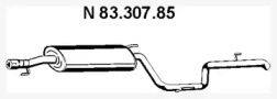 Амортизатор EBERSPÄCHER 83.307.85