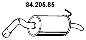 Амортизатор EBERSPÄCHER 84.205.85