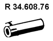 Трубка EBERSPÄCHER 34.608.76