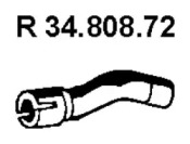 Трубка EBERSPÄCHER 34.808.72