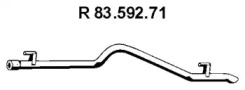 Трубка EBERSPÄCHER 83.592.71