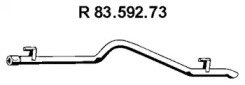 Трубка EBERSPÄCHER 83.592.73