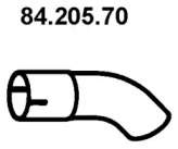 Трубка EBERSPÄCHER 84.205.70