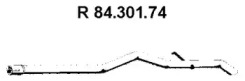 Трубка EBERSPÄCHER 84.301.74