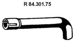 Трубка EBERSPÄCHER 84.301.75