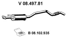 Амортизатор EBERSPÄCHER 08.497.81