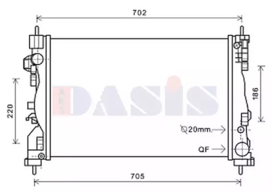 Теплообменник AKS DASIS 010031N