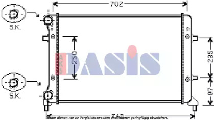 Теплообменник AKS DASIS 040028N