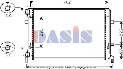 Теплообменник AKS DASIS 040031N