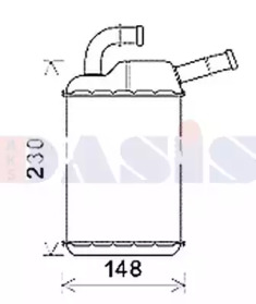 Теплообменник AKS DASIS 049012N