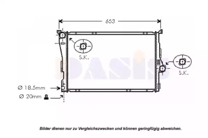 Теплообменник AKS DASIS 050004N