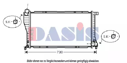 Теплообменник AKS DASIS 051540N