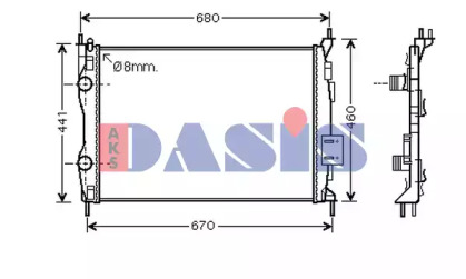 Теплообменник AKS DASIS 070185N