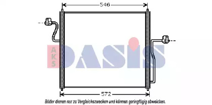 Конденсатор, кондиционер AKS DASIS 092035N