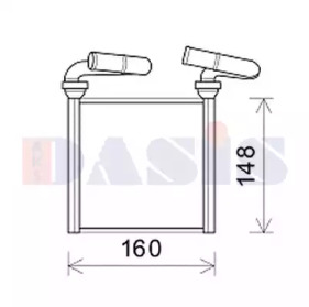 Теплообменник AKS DASIS 109002N