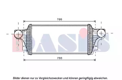 Интеркулер AKS DASIS 127014N