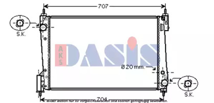 Теплообменник AKS DASIS 150071N