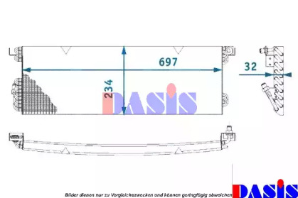 Конденсатор, кондиционер AKS DASIS 172150N