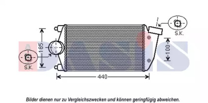 Интеркулер AKS DASIS 177010N
