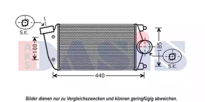 Интеркулер AKS DASIS 177011N