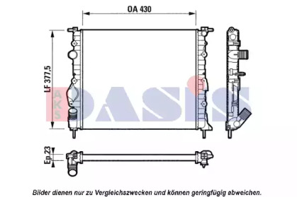 Теплообменник AKS DASIS 181700N