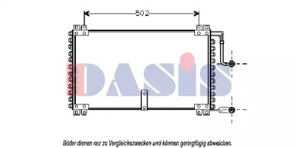 Конденсатор, кондиционер AKS DASIS 182060N