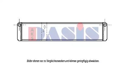 Теплообменник, отопление салона AKS DASIS 189007N