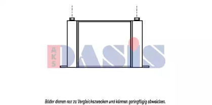 масляный радиатор, двигательное масло AKS DASIS 196060N