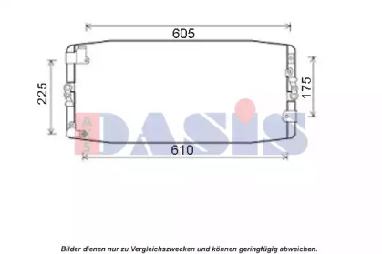 Конденсатор, кондиционер AKS DASIS 212077N