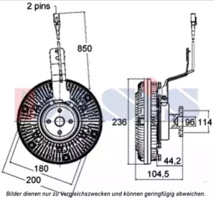 Сцепление AKS DASIS 268053N