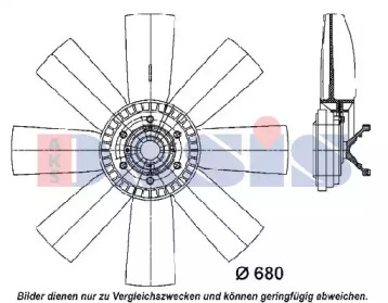 Вентилятор AKS DASIS 288090N