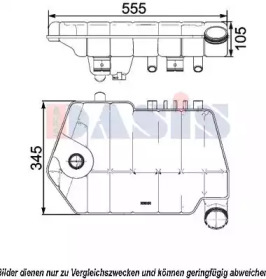 Резервуар AKS DASIS 294000N