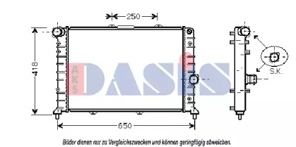 Теплообменник AKS DASIS 300004N