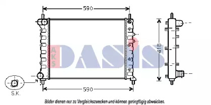 Теплообменник AKS DASIS 300008N