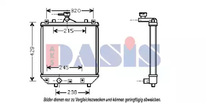 Теплообменник AKS DASIS 322004N