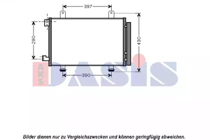 Конденсатор, кондиционер AKS DASIS 322022N