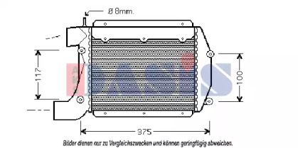 Интеркулер AKS DASIS 327000N