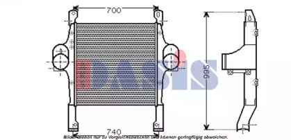 Интеркулер AKS DASIS 407003N