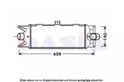 Интеркулер AKS DASIS 407011N