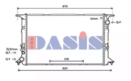 Теплообменник AKS DASIS 480004N