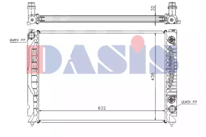 Теплообменник AKS DASIS 480058N