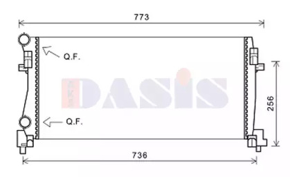 Теплообменник AKS DASIS 480091N