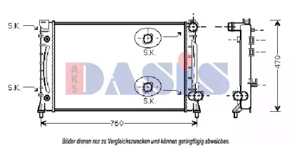 Теплообменник AKS DASIS 480260N