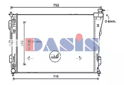 Теплообменник AKS DASIS 510186N