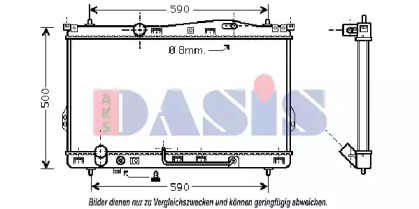 Теплообменник AKS DASIS 560410N