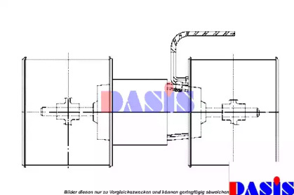 Вентилятор салона AKS DASIS 741710N