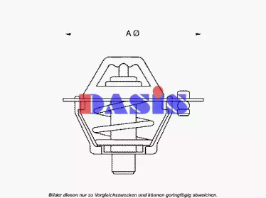 Термостат, охлаждающая жидкость AKS DASIS 751803N