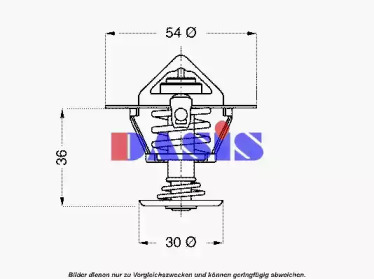 Термостат AKS DASIS 751821N